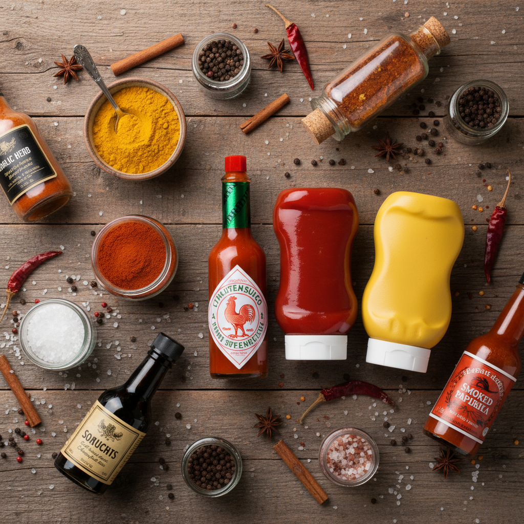 Condiments, Sauces & Spices