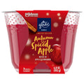 Glade Autumn Spiced Apple 3-Wick Candle 3.8oz