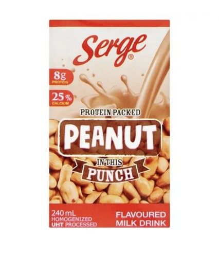 Serge Peanut Punch 6-Pack - Caribbean Protein Drink