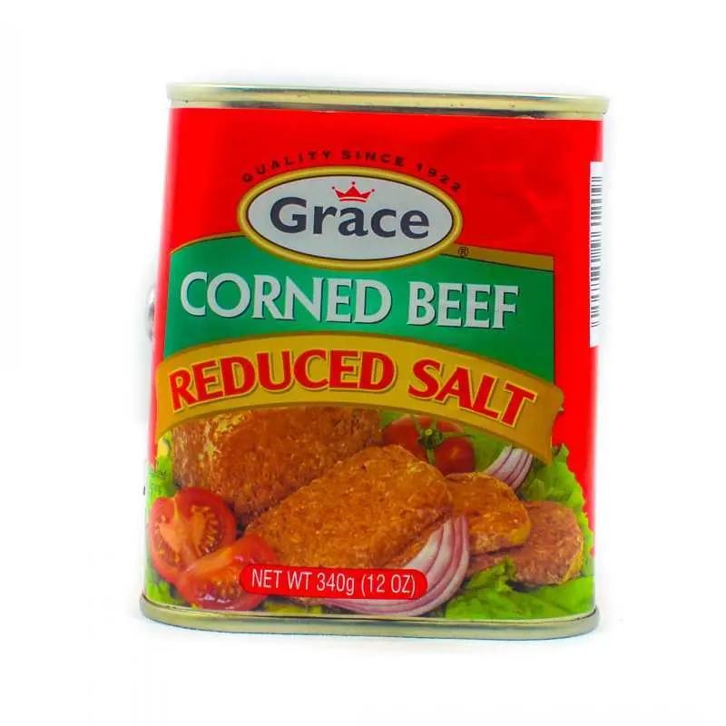 Grace Corned Beef Reduced Salt 12oz