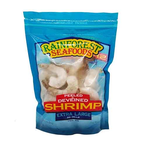26-30 Shrimp Peeled & Deveined Xl 12Oz