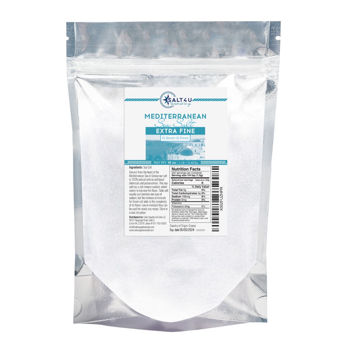 MM Mediterranean Sea Salt - Premium Natural Seasoning