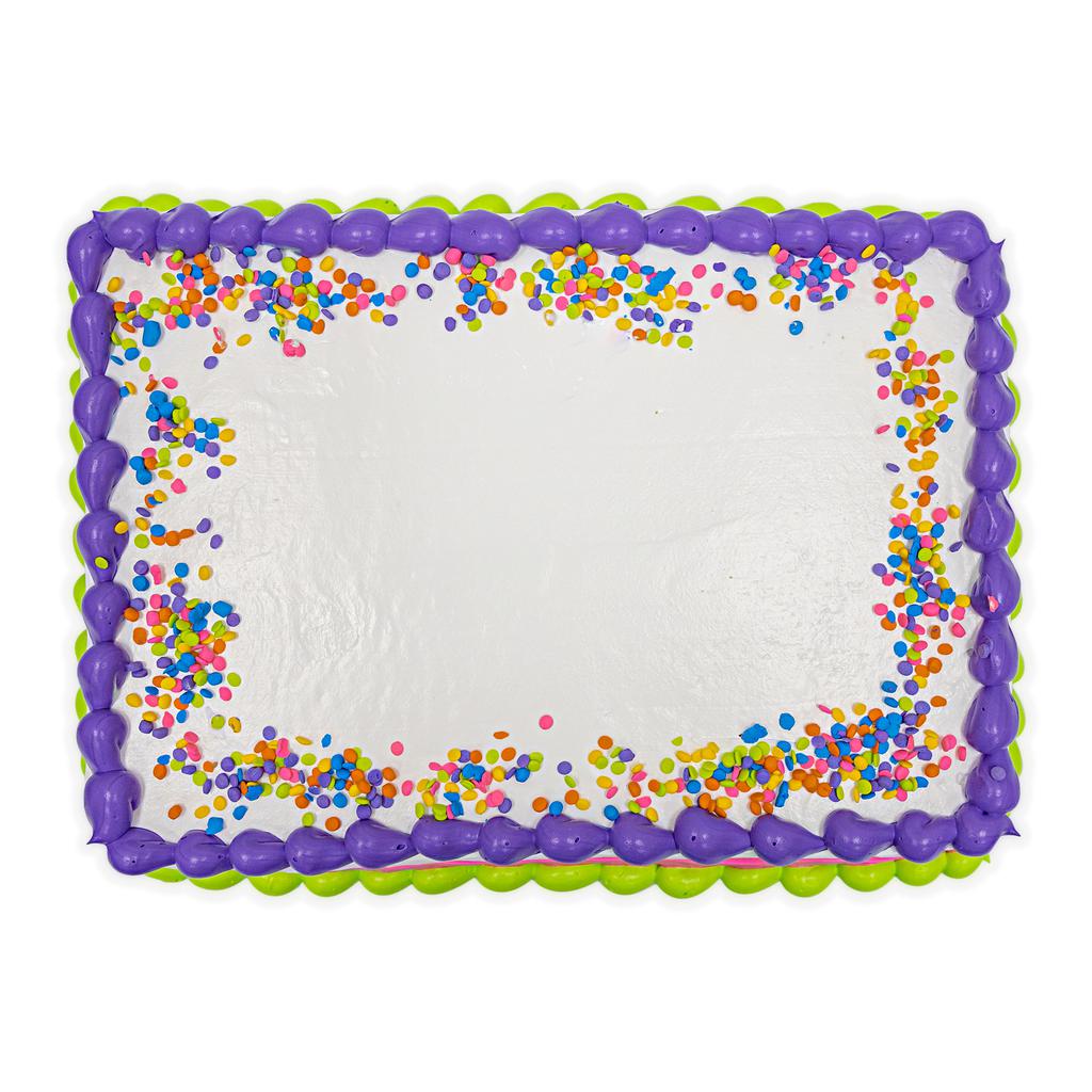 Fresh Baked Vanilla Cake 20 to 24 Slices