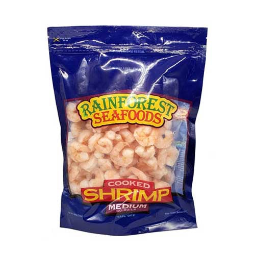 60-80 Shrimp Cooked Rainforest Medium 24Oz