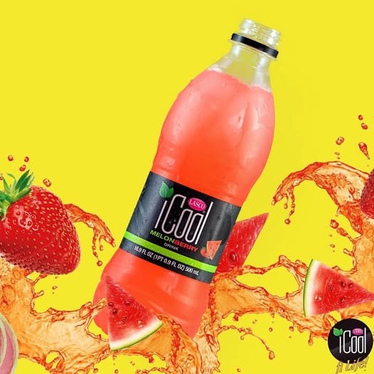 I-Cool Melon Berry Drink 330ml