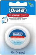 Oral-B Essential Dental Floss 6-Pack - Effective Plaque Removal for Healthier Gums