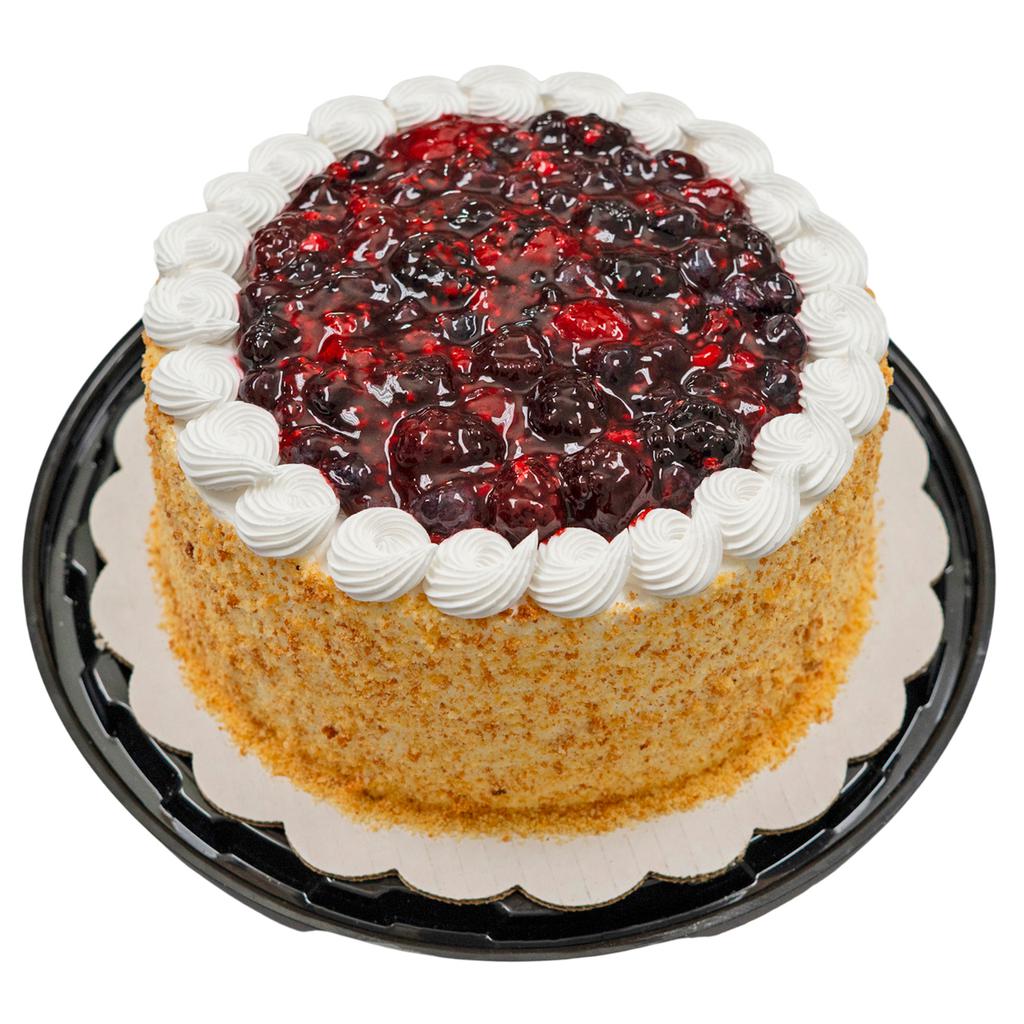 Freshly Baked Berries Cake 12 Slices