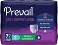 Prevail Daily Disposable Underwear Small 22-Count - Premium Incontinence Protection