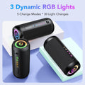 MBOX368 30W Stereo Wireless Bluetooth Speaker with RGB Lights & 3000mAh Battery