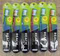 Reach Crystal Clean Toothbrush 6-Pack - Superior Plaque Removal for a Healthier Smile