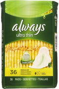 Always Overnight Ultra Thin Pads 36-Count
