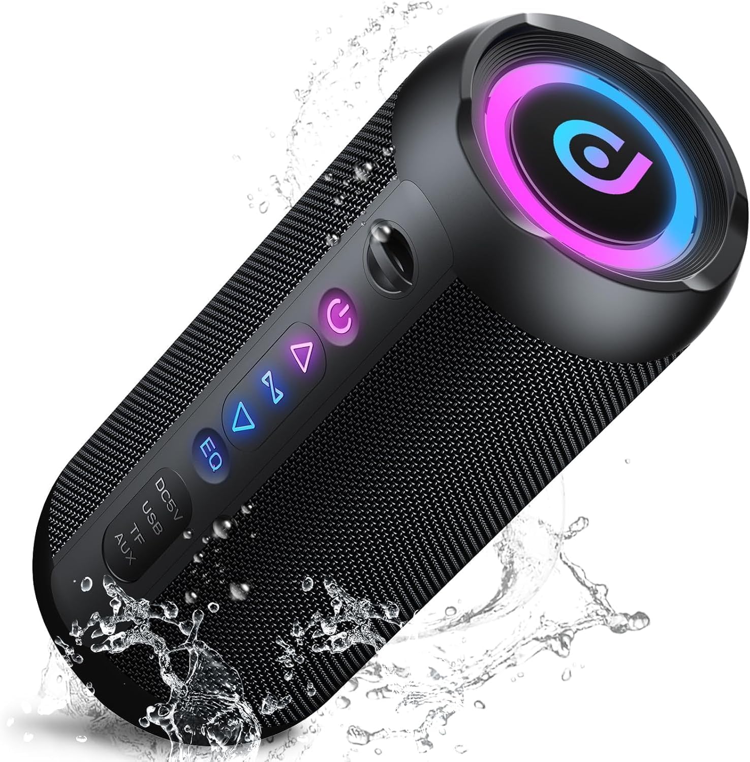 MBOX368 30W Stereo Wireless Bluetooth Speaker with RGB Lights & 3000mAh Battery
