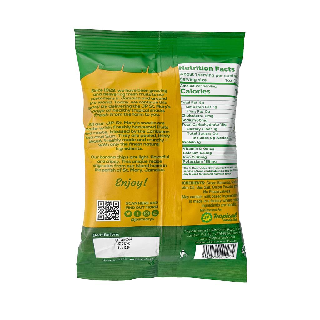 St Mary's Crispy Banana Chips 15 Units / 36 g / 1.3 oz