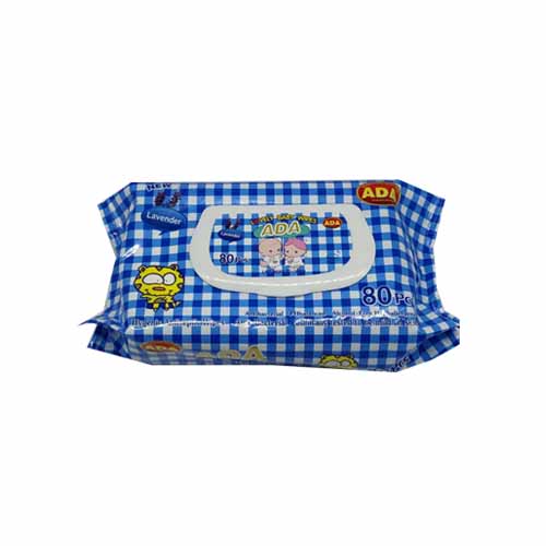 Ada Lovely Baby Wipes Lavender 80pc