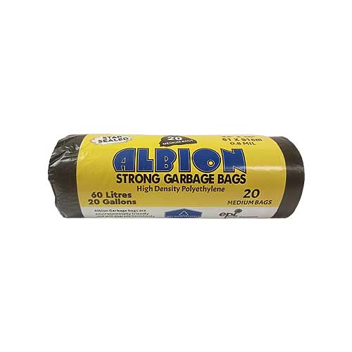 Albion Strong Garbage Bag Meduim 20’S