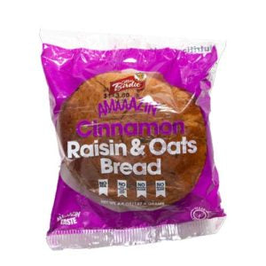 Miss Birdie Cinnamon Raisin & Oats Bread 127g