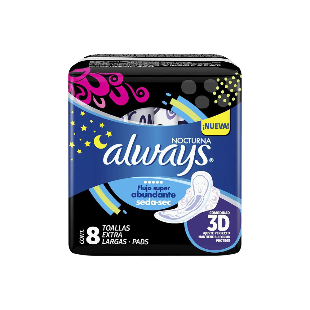 Always Seda-Sec Large Pads 22-Count