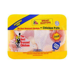 BD Chilled Breast Quarters Tray Pack per Kg