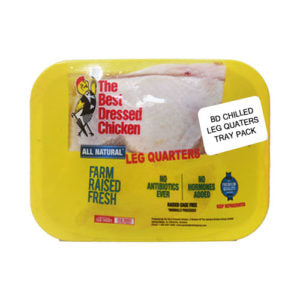 BD Chilled Leg Quarters Tray Pack per Kg