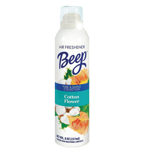 Beep Air Freshener Cotton Flower 8Oz