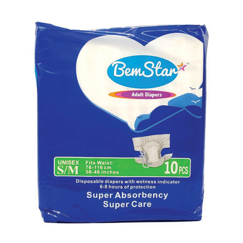 Bemstar Adult Diaper Small/Medium 10S