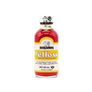 Benjamins Yellow Colouring 60ML