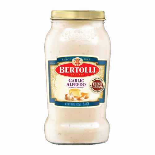 BERTOLLI GARLIC ALFREDO SAUCE  15OZ