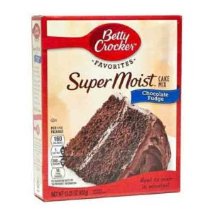 Betty Crocker Cake Mix Super Moist Chocolate Fudge 432G