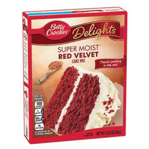 Betty Crocker Cake Mix Super Moist Red Velvet 432G