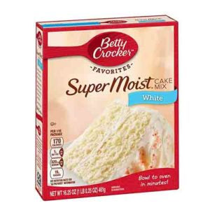 Betty Crocker Cake Mix Super Moist White 432G