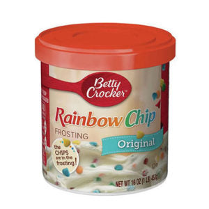 Betty Crocker Frosting Rainbow Chip Original 453G