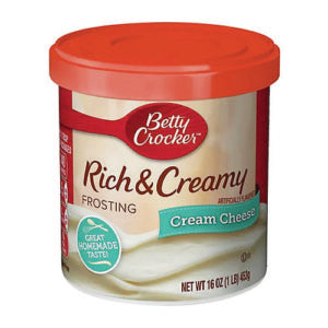 Betty Crocker Frosting Rich And Creamy Cheese 453G