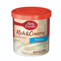 Betty Crocker Frosting Rich And Creamy Vanilla 453G