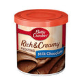 BETTY CROCKER RICH & CREAMY MILK CHOCOLATE FROSTING 453G