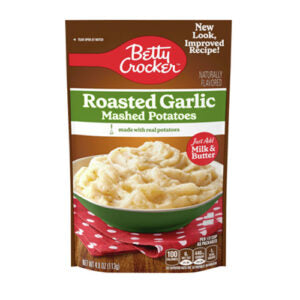 BETTY CROCKER ROASTED GARLIC MASHED POTATOES 113G