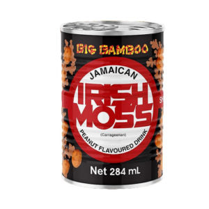 Big Bamboo Irish Moss Drink Peanut 10oz