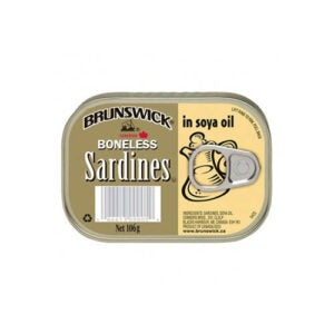 Brunswick Boneless Sardine in Soya Oil 106g