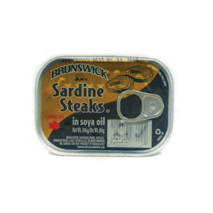 Brunswick Sardine Steak in Soya Oil 106g