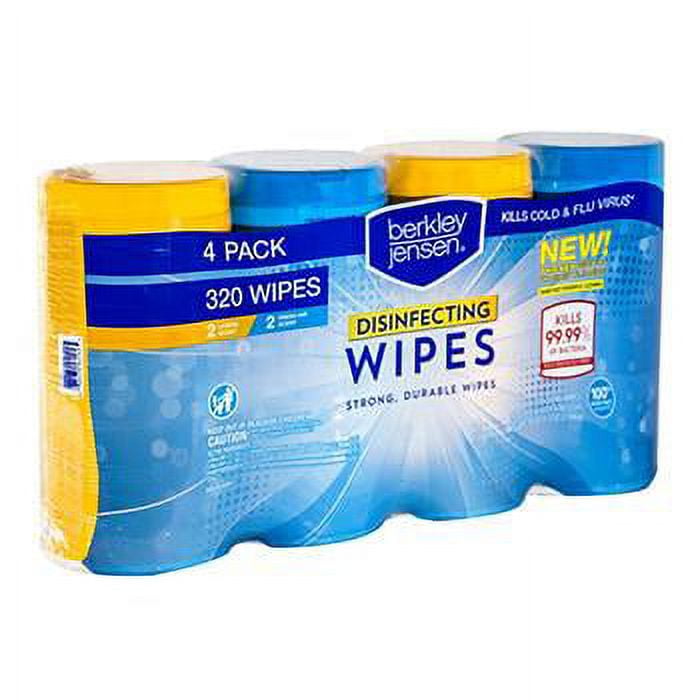 B Jensen Disinfecting Wipes 4-Pack