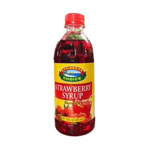 Caribbean Choice Strawberry Syrup 475ml