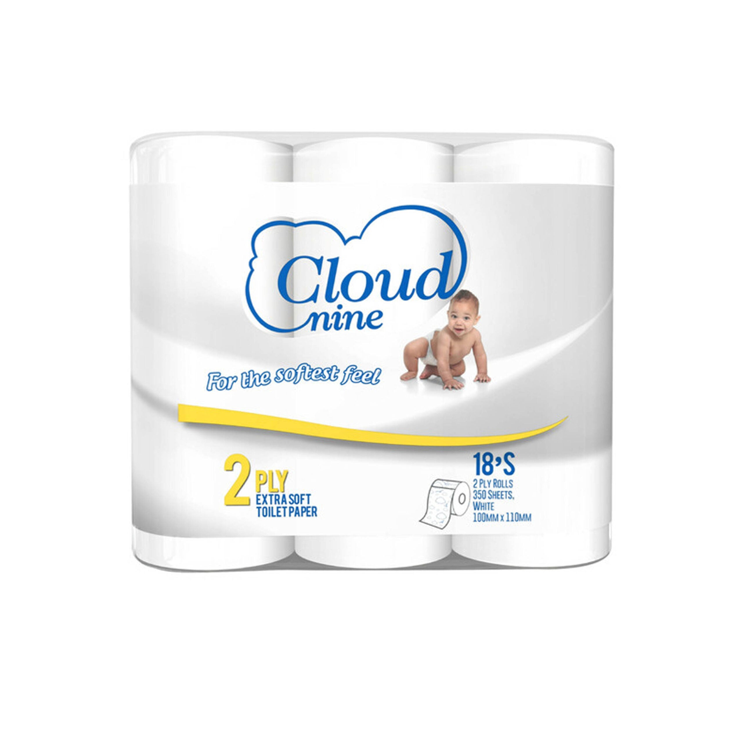 Cloud Nine Paper Towels 75-Ply 30-Count