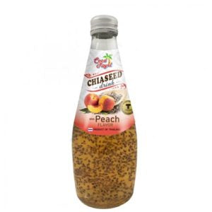 Coco Royal Chiaseed Drink Peach Flavour 290ml