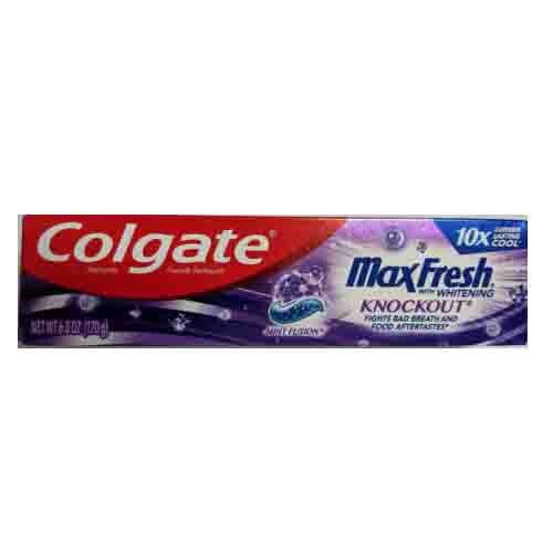 Colgate Max Fresh Toothpaste With Whitening Knockout(6.0Oz)