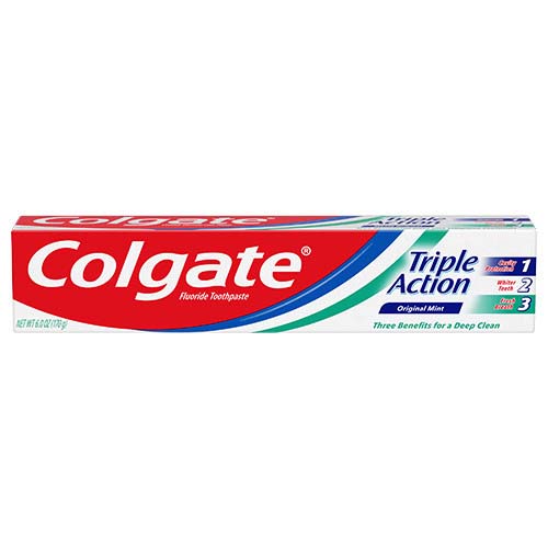 Colgate Triple Action 6Oz