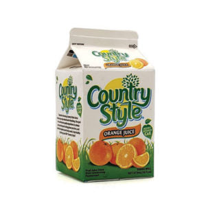 Country Style Orange Box Juice 16oz