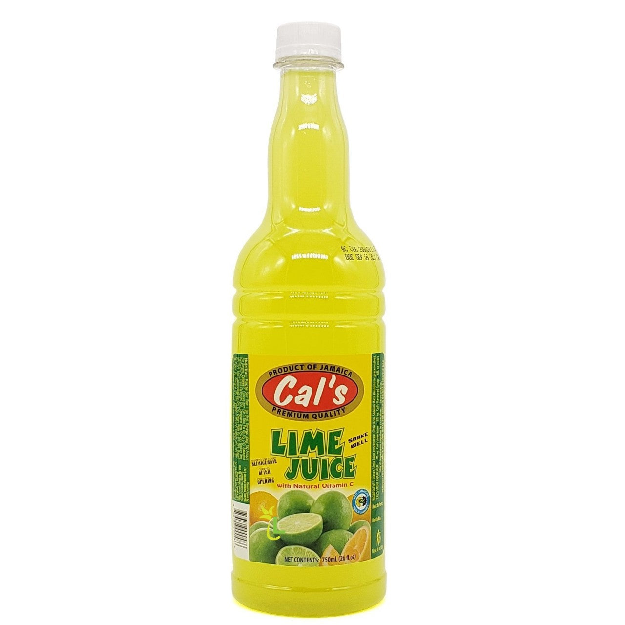 Cal's Lime Juice 750ml