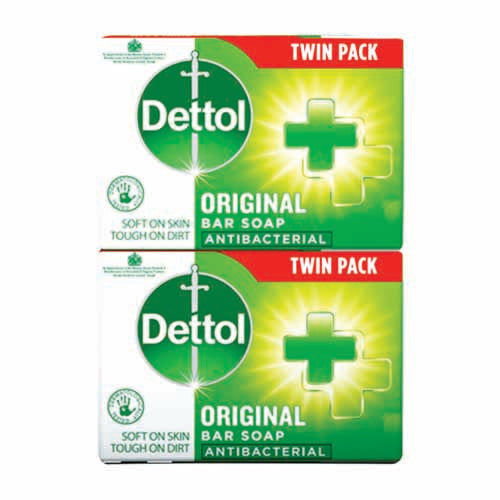 Dettol Original Bar Soap Twin Pack 100G