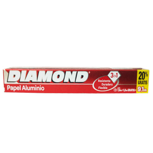 Diamond Aluminum Foil 3In1 30Ft