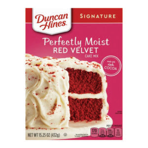 Duncan Hines Climax Mix Perfectly Moist Red Velvet 15.25Oz