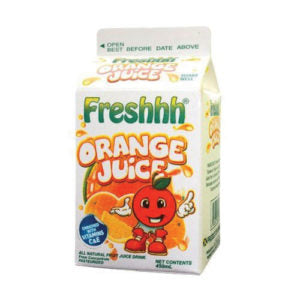 Freshhh Orange Juice 450ml